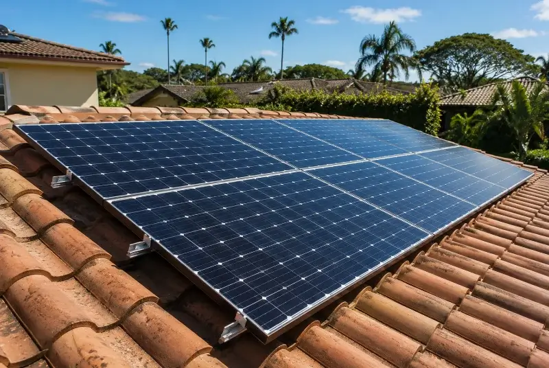 Installation de panneaux solaires à Saint-Martin-d'Ary